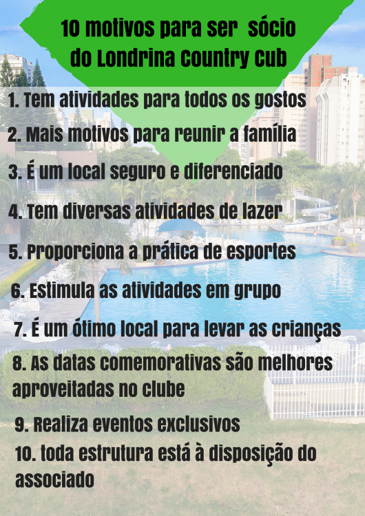 vantagens de ser sócio